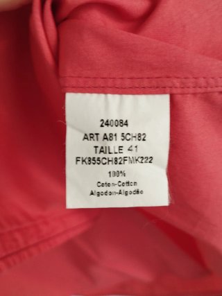 Camisa Kenzo Talla M Coral