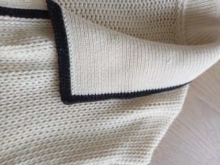 Chaqueta Massimo Dutti punto cuello solapa