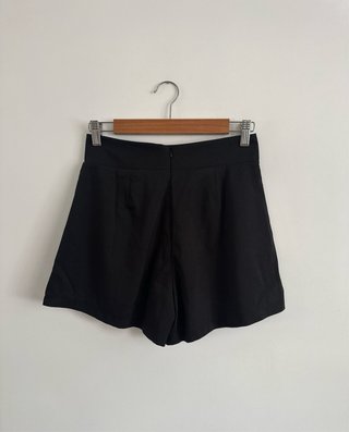 Falda Pantalón Negra Estilo Oriental Talla S