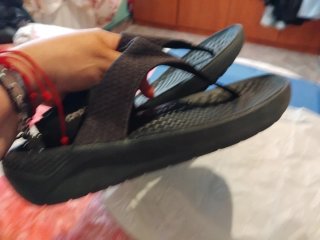 Sandalias Crocs negras