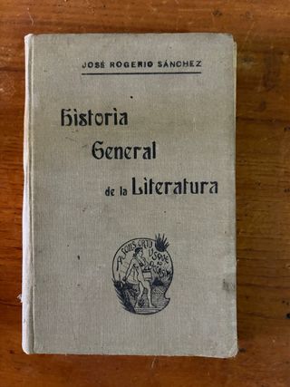 Historia general de la literatura Rogerio Sánchez