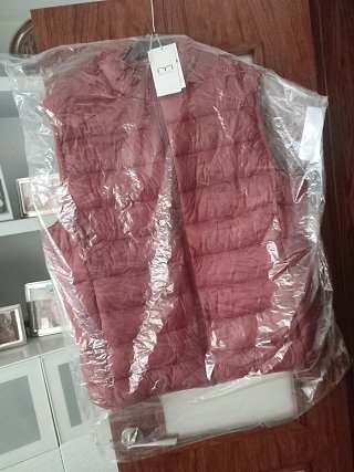 Chaleco acolchado hombre XXL rojo/granatoso.