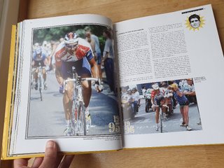 Libro Líderes del Tour de Francia