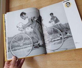 Libro Líderes del Tour de Francia