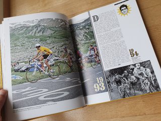 Libro Líderes del Tour de Francia