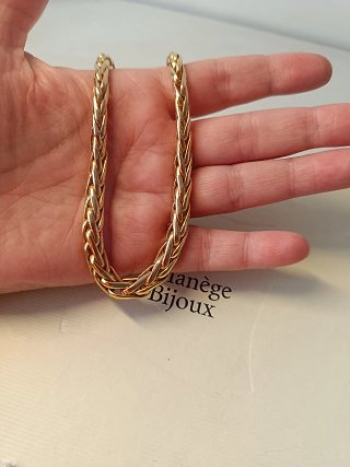 Collar chapado en oro 18k