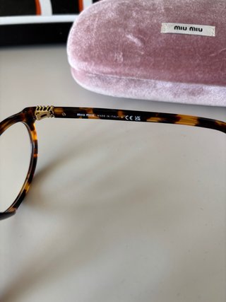 Occhiali Miu Miu Tortora