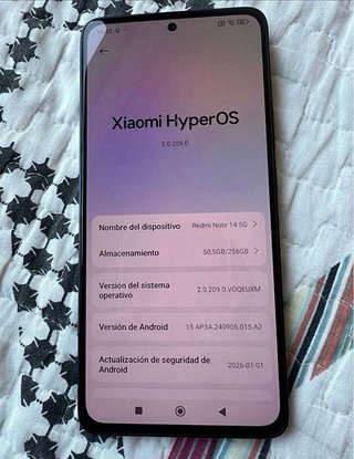 Xiaomi Redmi Note 14 5G 256GB Azul Noche