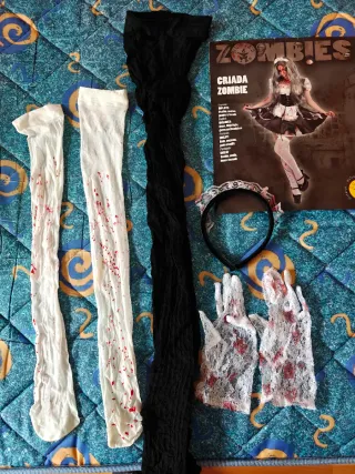 Disfraz Terror Criada Zombie Rubie's  Talla Única