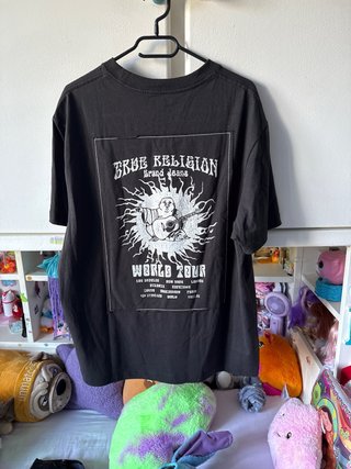 T-shirt True Religion nera taglia L