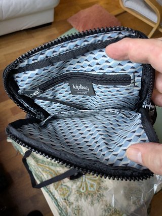 Bolso bandolera Kipling Nuevo 15x20