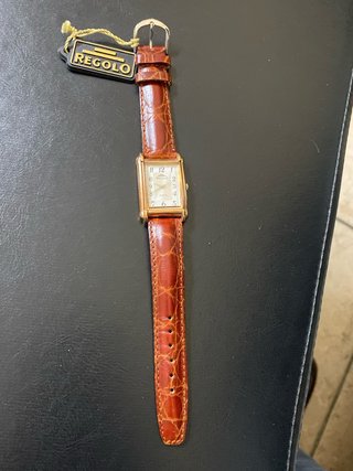 Orologio REGOLO QUARTZ rettangolare