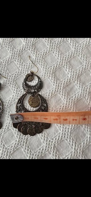Pendientes Parfois dorado envejecido