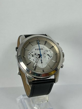 Reloj Fossil FS4533 Cronógrafo Negro/Plata