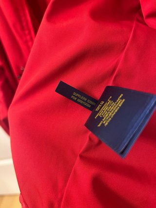 Cazadora Ralph Lauren Roja Talla L