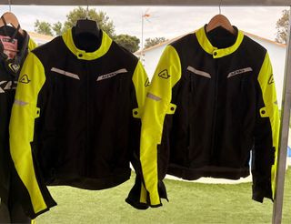 Chaqueta Moto Acerbis Negra y Flúor Hombre y mujer