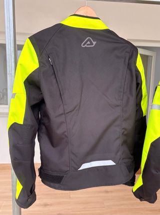 Chaqueta Moto Acerbis Negra y Flúor Hombre y mujer