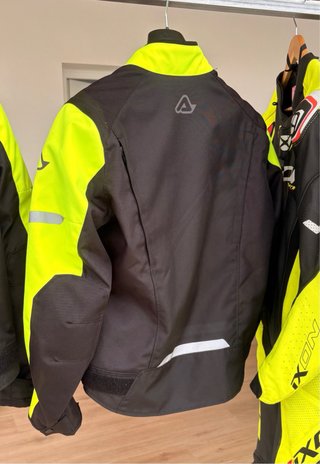 Chaqueta Moto Acerbis Negra y Flúor Hombre y mujer
