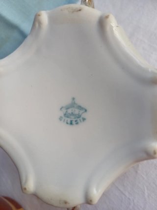 Azucarero de porcelana Silesia