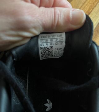 Adidas Samba Negras. Talla 36 2/3