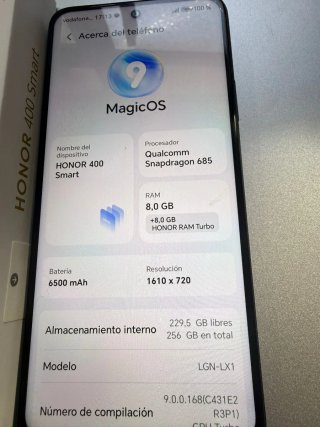 Honor 400 Smart Blanco