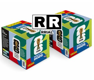 2 Scatole con 100 bustine figurine Mondiale FIFA 2026