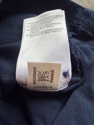 Polo Reebok azul slim fit