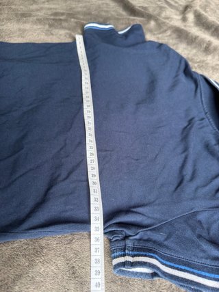 Polo Reebok azul slim fit