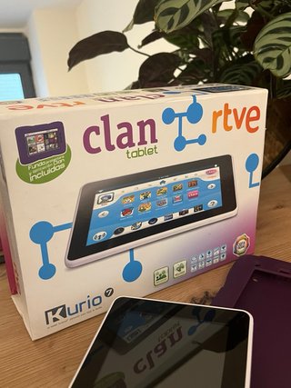 Tablet Infantil Kurio Clan RTVE 7 + Funda
