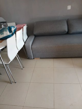 Sofá cama gris