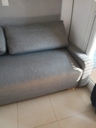 Sofá cama gris