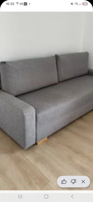 Sofá cama gris