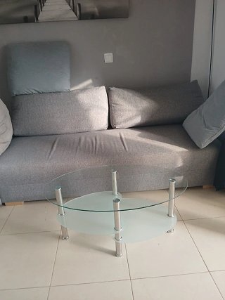Sofá cama gris