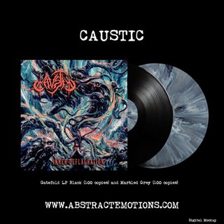 CAUSTIC - Inner Deflagration LP Vinilo Marbled