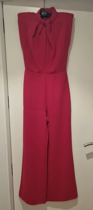 Mono fiesta fucsia Mango solo puesto 1 vez