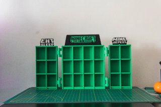 Expositor Minecraft Figuras