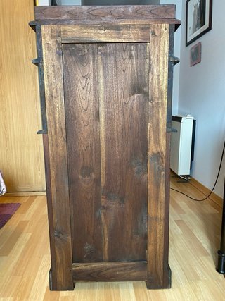 Buró escritorio secreter de madera maciza
