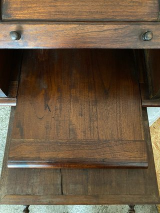 Buró escritorio secreter madera maciza antigüedad