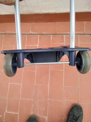 Carro mochila plegable
