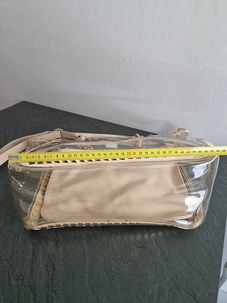 Borsetta trasparente con pochette