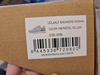 Zapatillas Ecoalf Mujer Amarillas y Grises