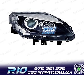 FARO DCH PARA RENAULT LAGUNA III 11- FONDO NEGRO