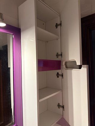 Mueble lavabo con espejo mas mueble auxiliar