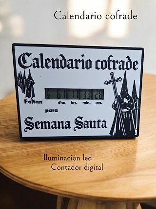 Calendario cofrade Semana Santa digital