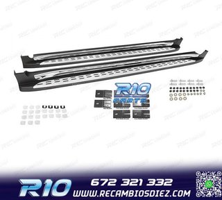ESTRIBERAS ESTRIBOS KIA SPORTAGE 15-21 CROMO