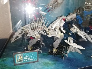 DISPLAY LEGO BIONICLE MAHRI EXPOSITOR DE TIENDA