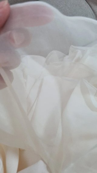 Traje de flamenca beige con volantes