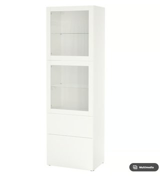 Mueble TV BESTÅ IKEA Blanco