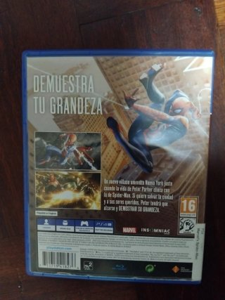 Marvel Spider-Man PS4 (PlayStation 4)