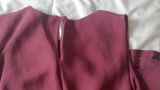 Vestido rosa Mango con etiqueta